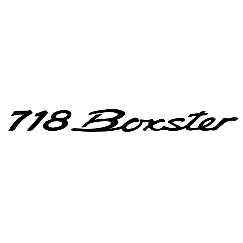 718 Boxster Side Decal