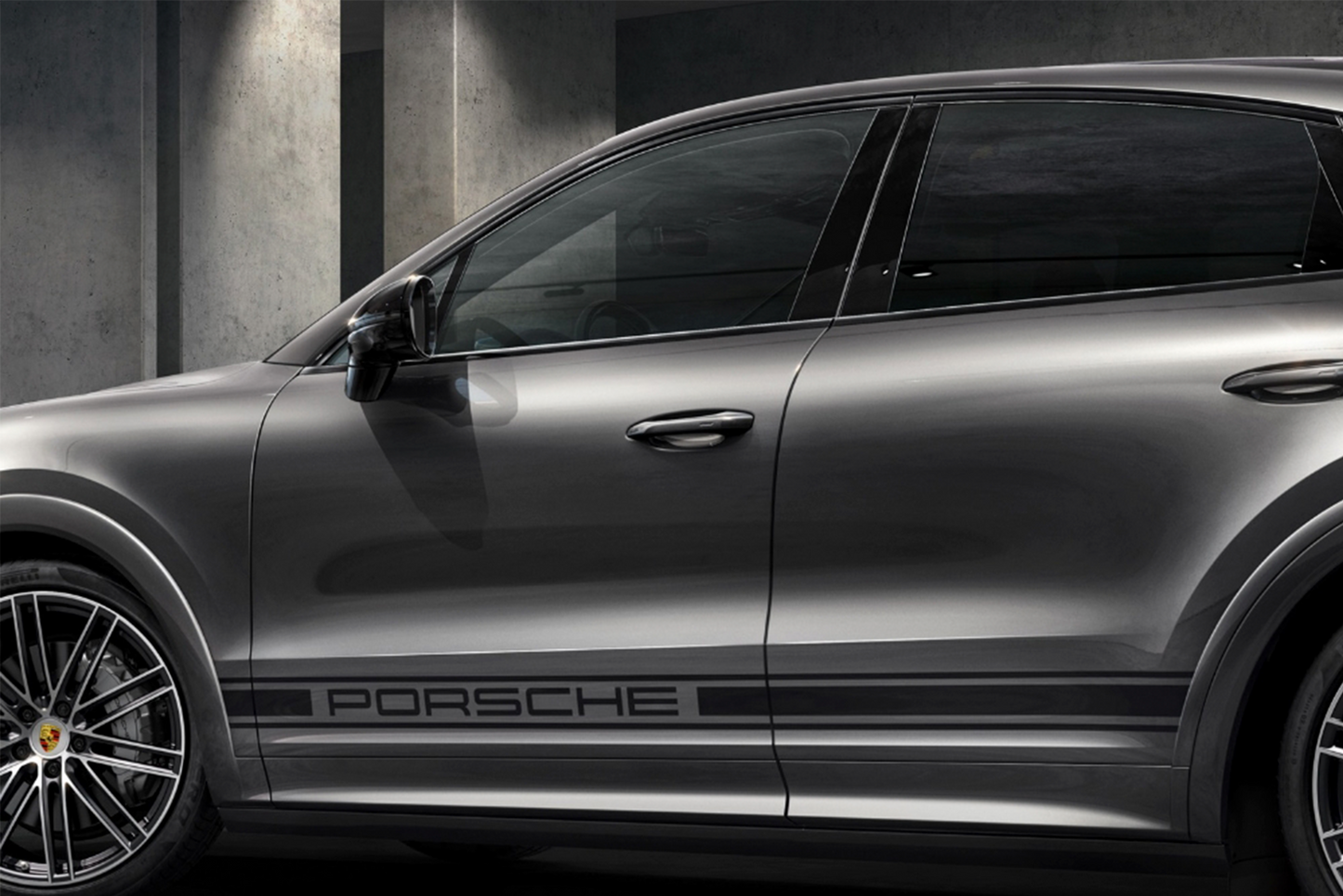 1 side only Porsche side decals 911, 964, 993, 996, 997, 987 (Copy)